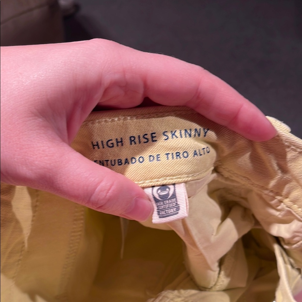 Universal Thread Light Yellow Pants - image 3